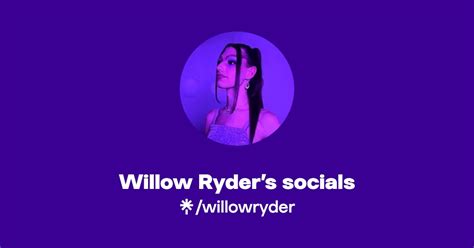 willow ryder scott stark|Willow Ryder’s socials .